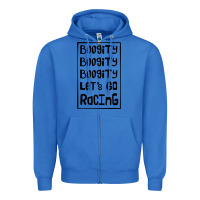 True Royal boogity lets go racing Zipper Hoodie - DesignPulse