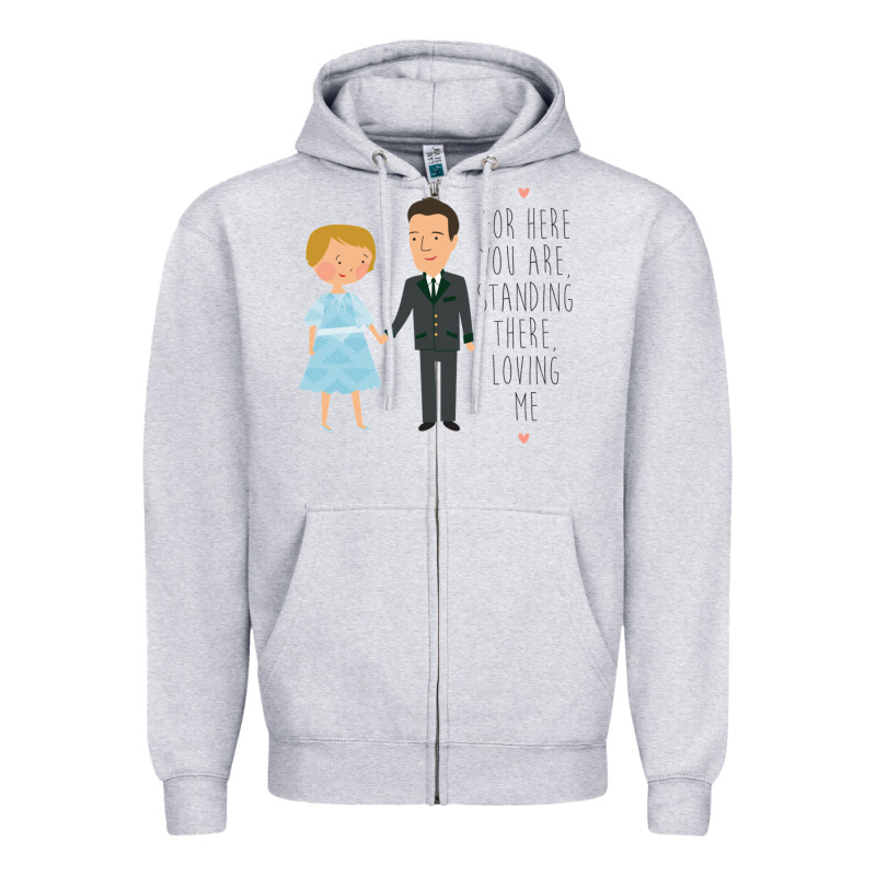 Sound Of Music - Loving Me Zipper Hoodie by DesignPulse | Teevron