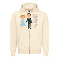 Sandshell sound of music - loving me Zipper Hoodie - DesignPulse