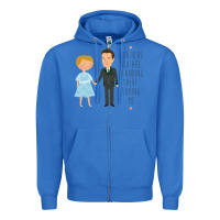 True Royal sound of music - loving me Zipper Hoodie - DesignPulse