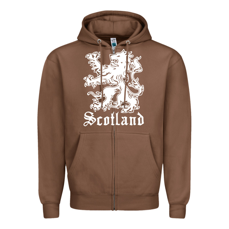 Youth Scotland Zipper Hoodie by DesignPulse | Teevron