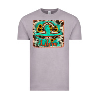 Vintage Zinc libra turquoise cowhide Vintage Tee - RanaPortraitStore