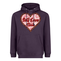 Plum self love club valentine's day Heavyweight Hoodie - RanaPortraitStore