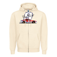 Sandshell Bill Elliott 1988 Winston Cup 9 Stock Car  Classic Zipper Hoodie - DesignPulse