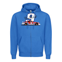 True Royal Bill Elliott 1988 Winston Cup 9 Stock Car  Classic Zipper Hoodie - DesignPulse