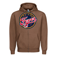 Chestnut indiana,team,fever Zipper Hoodie - DesignPulse