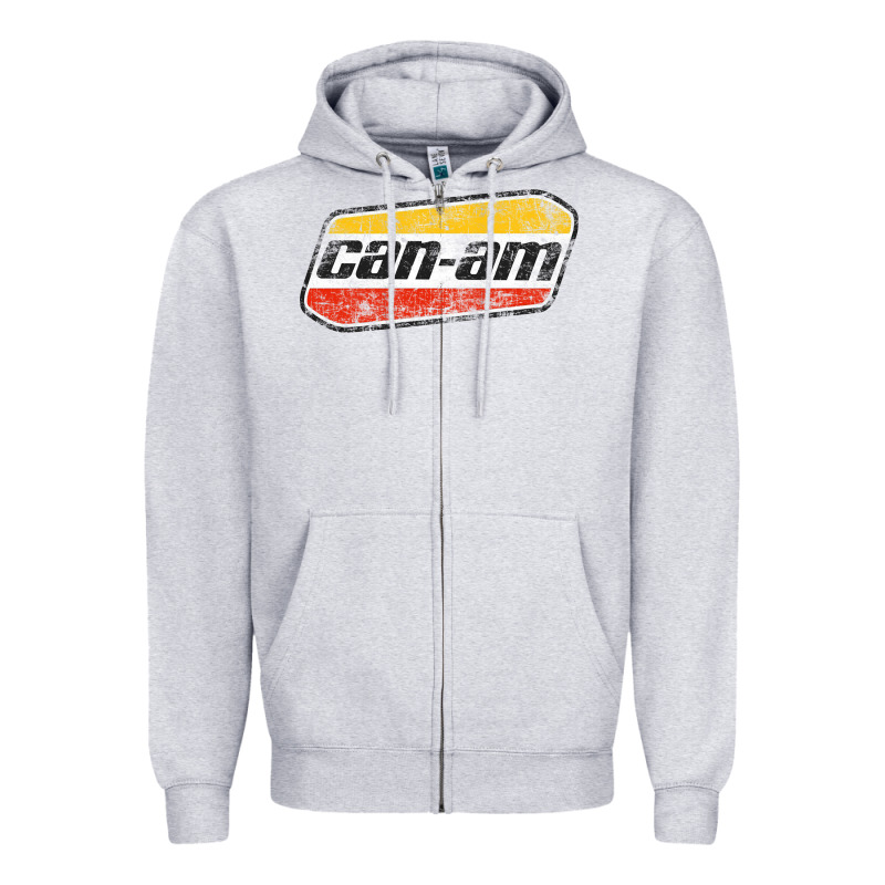Canam Vintage Original Atv Utv Off Road Gift Long Sleeve Zipper Hoodie by DesignPulse | Teevron