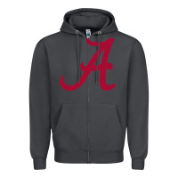 Smoke -alabama athletics Zipper Hoodie - DesignPulse