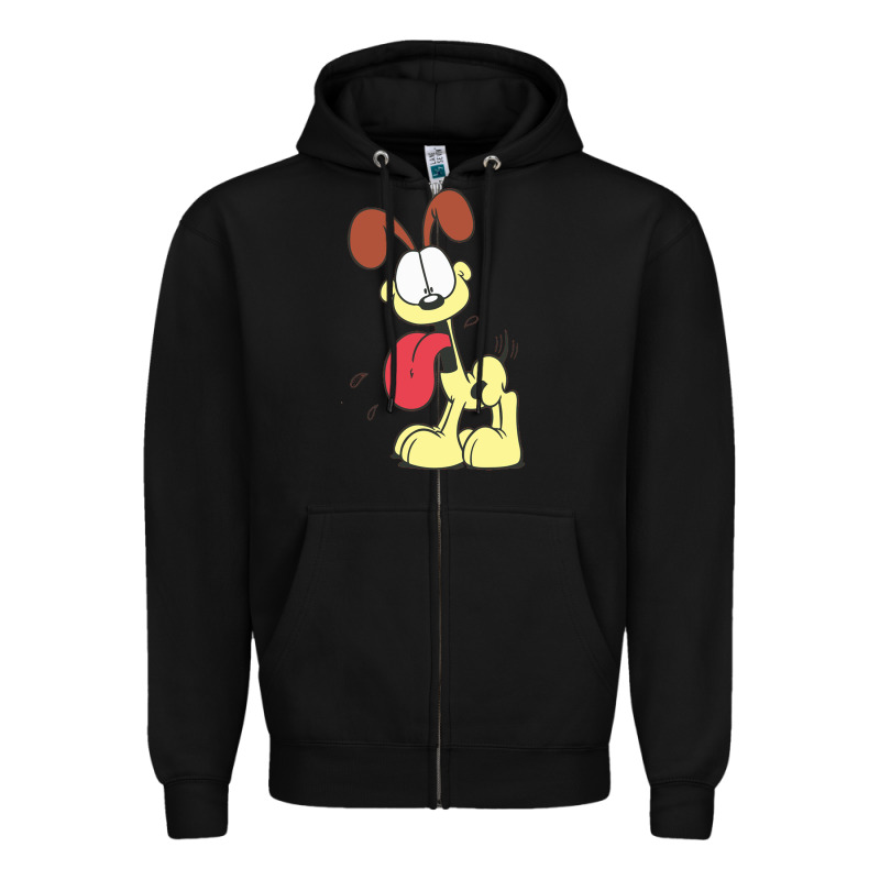 Odie The Dog Gift Zipper Hoodie by DesignPulse | Teevron