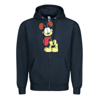 Navy odie the dog gift Zipper Hoodie - DesignPulse