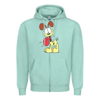 Seafoam odie the dog gift Zipper Hoodie - DesignPulse