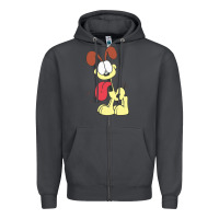 Smoke odie the dog gift Zipper Hoodie - DesignPulse