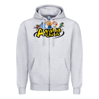 Awa Na Awa Ni Clubs Zipper Hoodie | Teevron