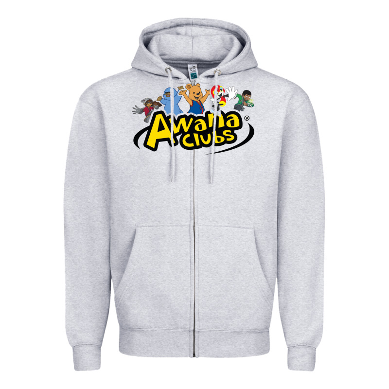 Awa Na Awa Ni Clubs Zipper Hoodie by DesignPulse | Teevron