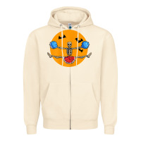 Sandshell cheerleading skeleton halloween cheer skeleton cheerleader t shirt Zipper Hoodie - DesignPulse