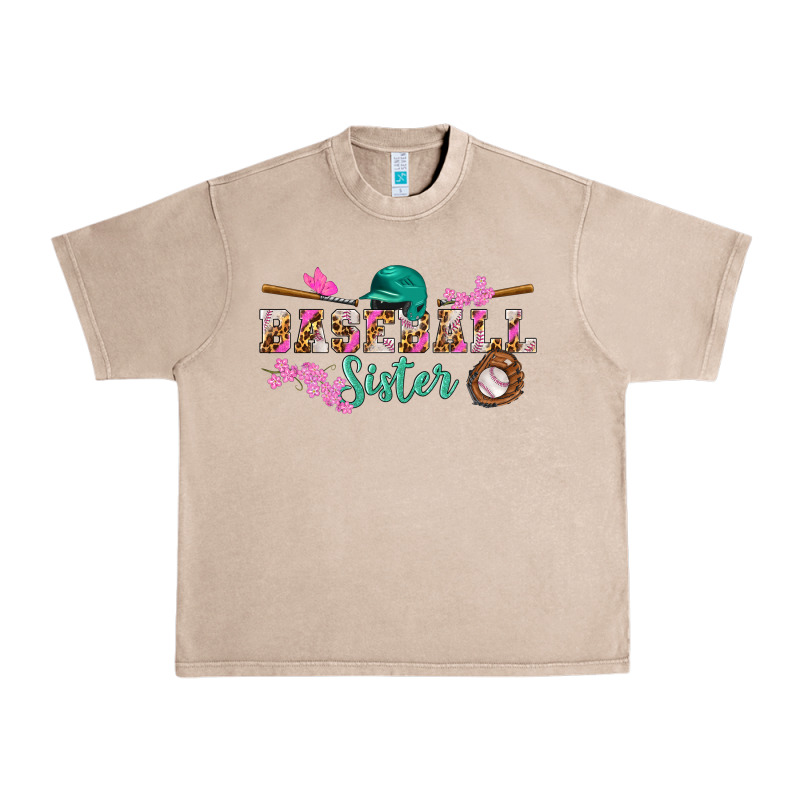 Baseball Sister Urban Heavy Tee by BundleAndBundleShop | Teevron