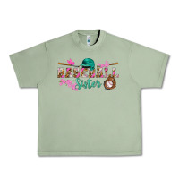 Oil Green baseball sister Urban Heavy Tee - BundleAndBundleShop
