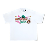 White baseball sister Urban Heavy Tee - BundleAndBundleShop