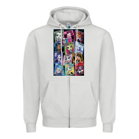 Dove Grey monster high character Zipper Hoodie - DesignPulse