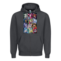 Smoke monster high character Zipper Hoodie - DesignPulse