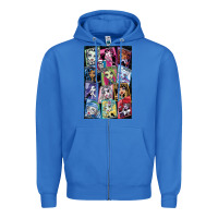 True Royal monster high character Zipper Hoodie - DesignPulse
