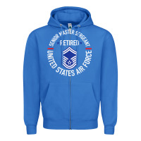 True Royal senior master sergeant retired air force retirement gifts t shirt Zipper Hoodie - DesignPulse