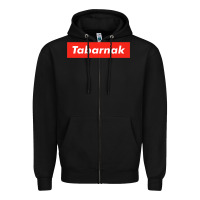 Black tabarnak quebec french canadian canada profanity sacre cuss premium t Zipper Hoodie - DesignPulse