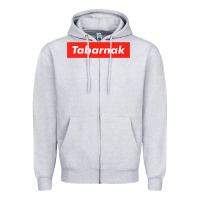 Heather Grey tabarnak quebec french canadian canada profanity sacre cuss premium t Zipper Hoodie - DesignPulse