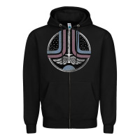 Black Starfighter (The Last Starfighter) Zipper Hoodie - DesignPulse