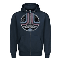 Navy Starfighter (The Last Starfighter) Zipper Hoodie - DesignPulse