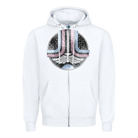 White Starfighter (The Last Starfighter) Zipper Hoodie - DesignPulse