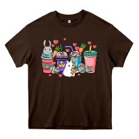 Chocolate Brown Easter Day coffee drink Heavy Core Tee - HowdyJamesFarm