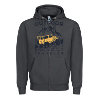 Smoke traveler Zipper Hoodie - DesignPulse