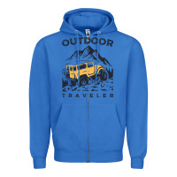 True Royal traveler Zipper Hoodie - DesignPulse