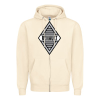 Sandshell renault old Zipper Hoodie - DesignPulse