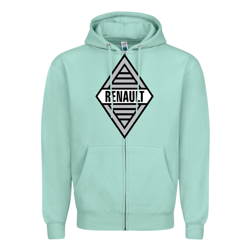 Renault Old Zipper Hoodie by DesignPulse | Teevron