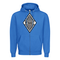 True Royal renault old Zipper Hoodie - DesignPulse