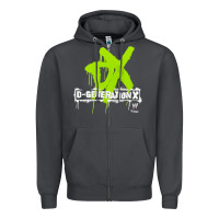Smoke D GENERATION X, D GENERATION X vinatge, D GENERATION X art, D GENERATI Zipper Hoodie - DesignPulse