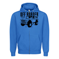 True Royal off roader bronco Zipper Hoodie - DesignPulse