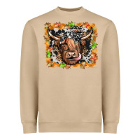 Mushroom highland cow Heavyweight Sweatshirt - JahusDesignShop