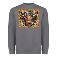 Storm highland cow Heavyweight Sweatshirt - JahusDesignShop