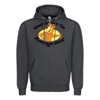 Smoke yogi bear average bear Zipper Hoodie - DesignPulse
