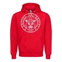 Red drexel university Zipper Hoodie - DesignPulse