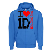 True Royal one direction Zipper Hoodie - DesignPulse