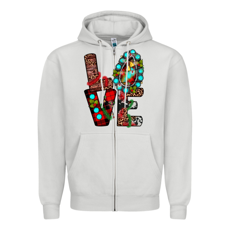 Christmas Love Zipper Hoodie by JahusDesignShop | Teevron