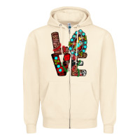Sandshell christmas love Zipper Hoodie - JahusDesignShop
