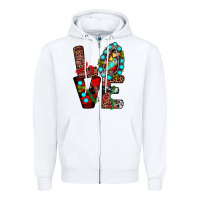 White christmas love Zipper Hoodie - JahusDesignShop