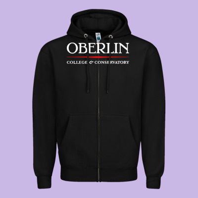 Oberlin, Conservatory Of Music Zipper Hoodie Designed By Designpulse