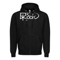 Black dr,hook,2 Zipper Hoodie - DesignPulse
