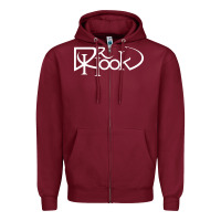 Burgundy dr,hook,2 Zipper Hoodie - DesignPulse